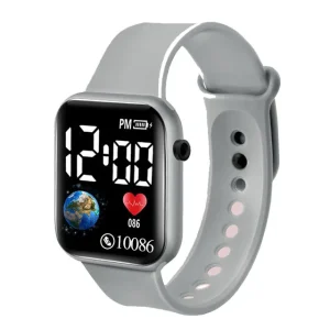 Digital Dial LED Trendy Kids Watch Electronics