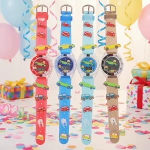 Digital Kids Watches Vibrant Colors