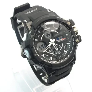 Digital LED Watch Fashionable Silicone Wristband Sport Rubber Waterproof
