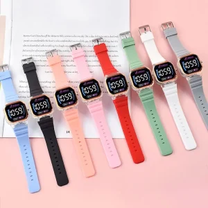 Digital Sports Watch LED Screen Watches for Men Waterproof Casual Stopwatch Alarm Simple Reloj Digital Watch