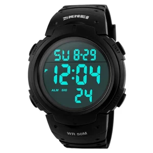 Digital Sports Wristwatches Men Sport Waterproof Watch Skmei 1068