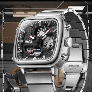 Digital Watch 30m Waterproof Wristwatch Quartz Clock Sport Watch Male Big Watches Luminous