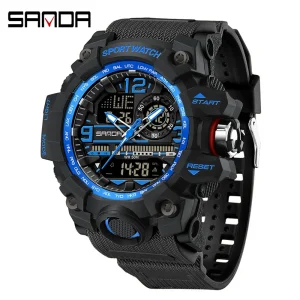 Digital Watch 3133 Fashion Men’s Student Youth Electronic Watch, Waterproof, Multi-function