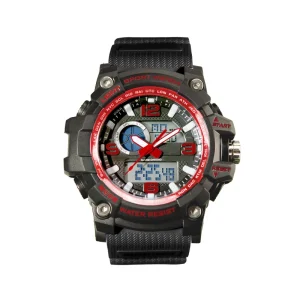 Digital Watch Analog Digital LED Display Student Casual Sports Watch