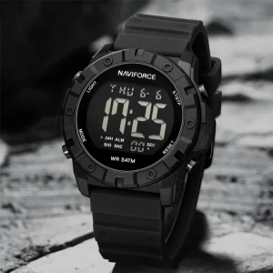 Digital Watch Men Sport Army Chronograph Wristwatch Date Week Waterproof Male Electronic LED Clock 7110
