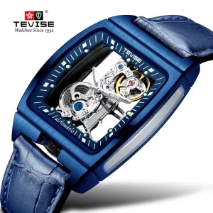 Double-Sided Hollow Design Men’s Watch Metal Case Mechanical Wrist Watch