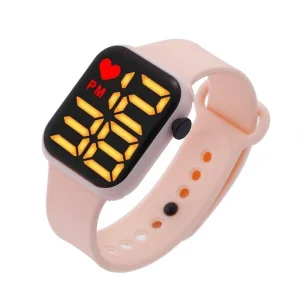 Drop Shipping High Quality Sports Electronic Bracelet LED BOY Digital Watch for Girls