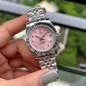 ETA 3235 Sport Diver Water Resistant Automatic Mechanical Watch 904L Stainless Steel 31mm Sapphire Crystal Women