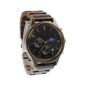 Eco friendly Private Label Multi functional Japanese Quartz Fashion Antique Pointer Mineral Glass Man Wrist Watches