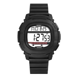 Electronic Digital Display Watch for Men Waterproof Sports Analog Digital Watch