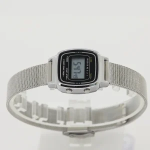Electronic LED Wristwatch Casual Business Mesh Band Ladies Watches Luxury Waterproof Women Men Alloy Sports Digital Watch