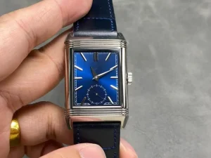 Elegant Retro Square Wristwatch Sapphire Crystal Stainless Steel Case Men’s Automatic Mechanical Wristwatch