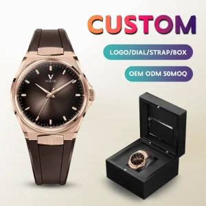 Elegant Square Ultra Thin Case Quartz Waterproof Classic Watch Arabic Dial Custom Logos Men and Women