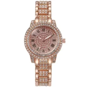 Elegant Women’s Digital Watch with Alloy Case Glass Dial 20mm Band Fashionable Accessories