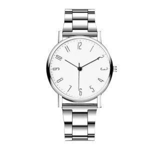 Elegant and Simple Unisex Sports and Business Waterproof Quartz Watch