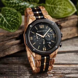 Environmentally Friendly Elegant High Quality Low Moq Dropshipping Japanese Movement Eco-Fashion Anniversary Gift Wood Watch
