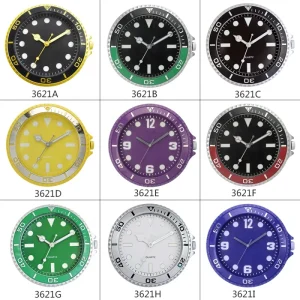 European 3D Watch Clock Classic Large Retro Modern Luxury Wrist Wall Clock Gear Wall Clock