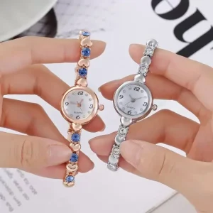 European and American Fashion Trend Wristwatch Simple Scale Student Watch Women’s Bracelet Watch