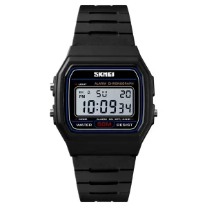 F91W Digital Vintage Square Sports Watch Alarm Japan Movement