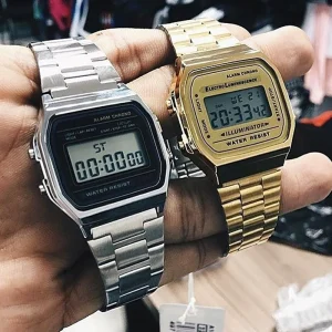 F91W Digital Wristwatches for Men Women Multifunction Alarm Smart Watch