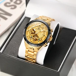 FORSINING Luxury Latest Hombre Genuine Leather Automatic Watches