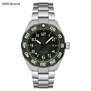 Factory Custom High Quality Stainless Steel Diving Mechanical Men’s Watch SII NH35 Automatic Movement Super Luminous Watches
