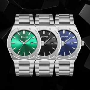 Factory Custom LOGO Classic Watches For Men Round Dial Stainless Steel Watch Band Waterproof Luminous Business Wristwatch
