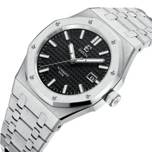 Factory Custom LOGO Stainless Steel Men’s Mechanical Watches Luxury Waterproof Business 41mm Dial Nh35 Mechanical Watch