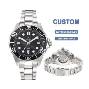 Factory Custom Luxury Quartz Stainless Steel Alloy Watch OEM Manufacturer Wrist Watches Pointer Japan Miyota Movement