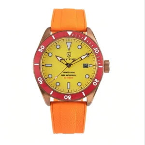 Factory Custom Tin Bronze Business Custom Mechanical Watch Swiss Movement Luminous Men’s Watches Automatic Watch