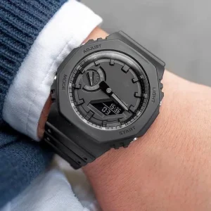 Factory Customized Luxury Digital Watch G Series Shock Watch ABS 50 Bar Water Resistance Butterfly Clasp Original Logo