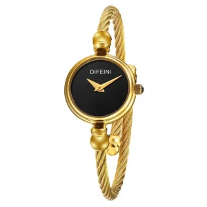 Factory Customized Luxury Miyota Movement Water Resistant 30bar Quartz Watches Glass Dial Brass Case Exquisite Bracelet Design
