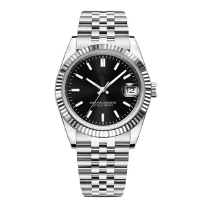 Factory DatesJust 36mm 39mm Sapphire No Logo Diver Automatic NH35 Movement Luxury Men Mechanical Watch