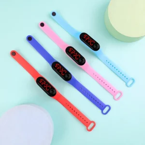 Factory Direct Custom Logo LED Watch Fashion Casual Sports Touch Screen Waterproof Watch for Students Women Men