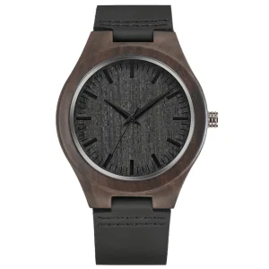Factory Direct Sales Luxury Wooden Watch, Casual Belt Quartz Men’s Wooden Watch