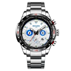 Factory Latest Model Moissanite Watch WL009 Men’s Watch 30M Waterproof Luxury Mechanical OEM Watch Alloy