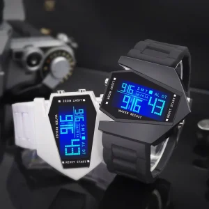 Factory Luminous Multifunctional Sports Watch for Men Women Couples and Students Digital Dial Display