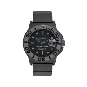 Factory Luxury Black Diving Automatic Watch Vintage NH35 Movement Steel Waterproof Mechanical Watch for Gift