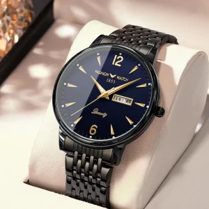 Factory Men’s Automatic Mechanical Calendar Waterproof Watch