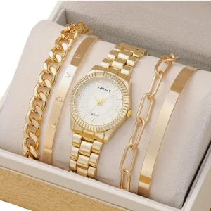 Factory New Fashion Classic Luxury Alloy Glass Belt Simple Charm Novel Modern Girls Women’s Quartz Watch for Ladies