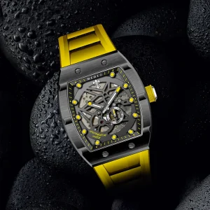 Factory OEM ODM Tourbillon Luxury Fashion Men’s Mechanical Watches Custom Logo 5ATM Waterproof Automatic Watch for Men and Unisex