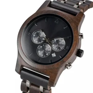Factory OEM Wooden Watches logo Customization Luxury Men Quartz Watches