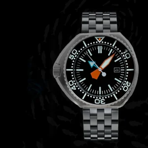 Factory Price Custom 120atm 1200mm Luxury Mechanical Automatic 316L Stainless Steel Vintage Diver Watch Men for Sale