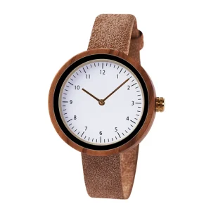 Fashion Classic Leather Belt Women’s Wood Watch Custom Watches With logo