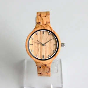 Fashion Design Wrist Men’s Wood Watch Customized Wrist Watches