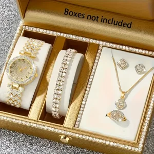 Fashion Diamond Women Watches Gold Watch Ladies Wrist Watches Luxury Rhinestone Women’s Bracelet Watches Relogio Feminino