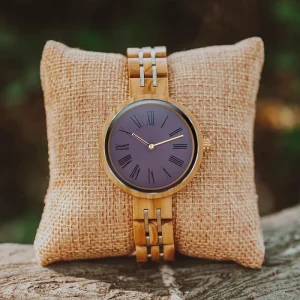 Fashion Leisure Wrist Eco friendly Natural Wood Watches for Men Women
