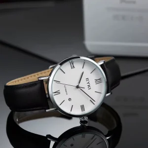 Fashion Luxury Business Wrist Watches Water Resistant Stainless Steel Case Mechanical Watch for Men