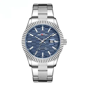Fashion Luxury Men’s Watch Chronograph Quartz Wristwatch Date Luminous Waterproof Watch for Men