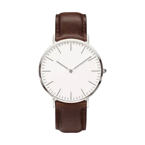 Fashion Men Watch Custom Logo Small OEM Leather Wristwatch